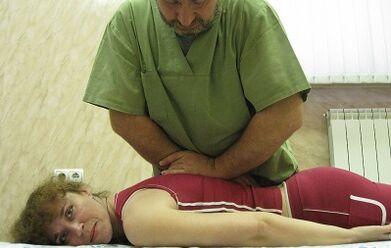 Ručna terapija za lumbalnu osteohondrozu