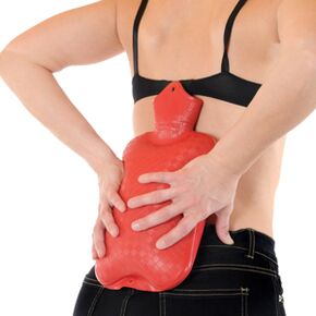 zagrijavanje donjeg dijela leđa za bol